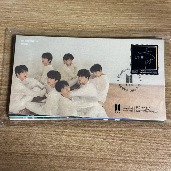 [BUNJANG] BTS 10th Anniversary Stamp Set / 방탄 BTS 10주년 기념 우표 세트