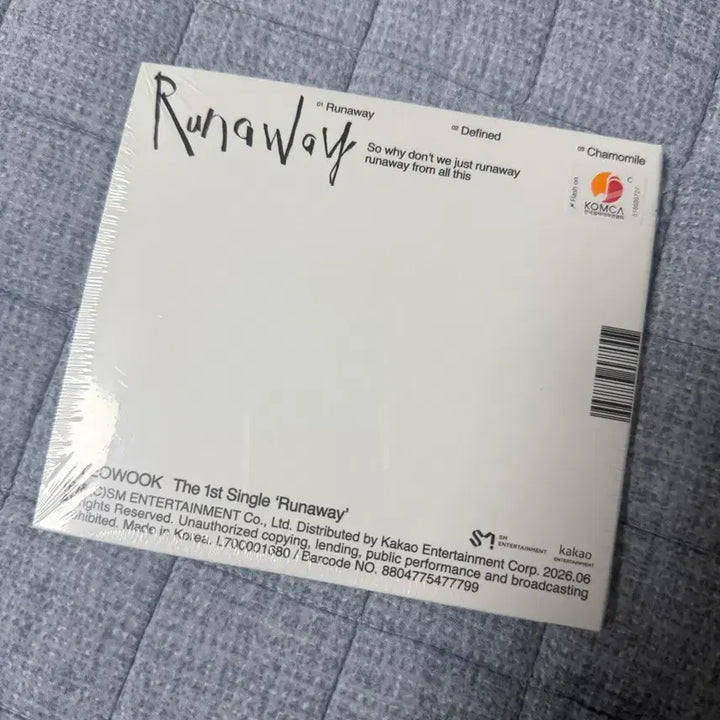 [BUNJANG] Super Junior Ryeowook Solo Album Sealed / 슈퍼주니어 려욱 솔로앨범 미개봉
