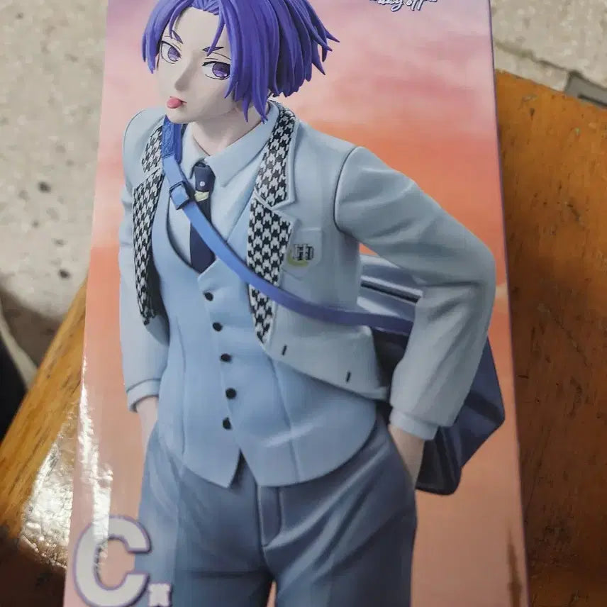 [BUNJANG] Blue Lock Isagi Yoichi School Uniform Figure (Sealed) / 블루록 레오 교복 피규어 ( 미개봉 )