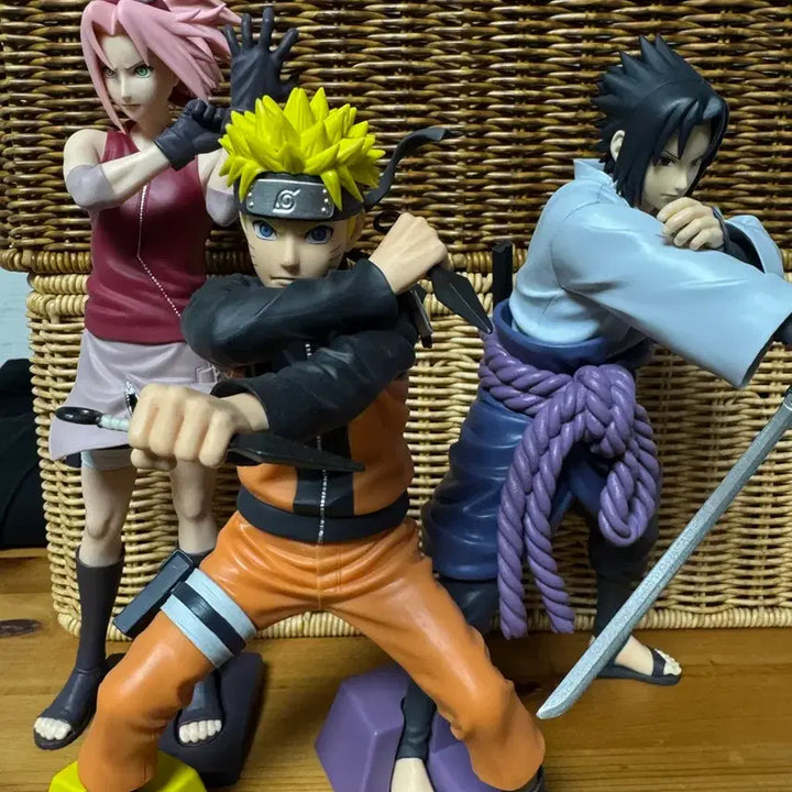 [BUNJANG] Naruto, Sasuke, Sakura Grandista Figure Bundle Set / (일괄) 나루토 사스케 사쿠라 그란디스타 피규어
