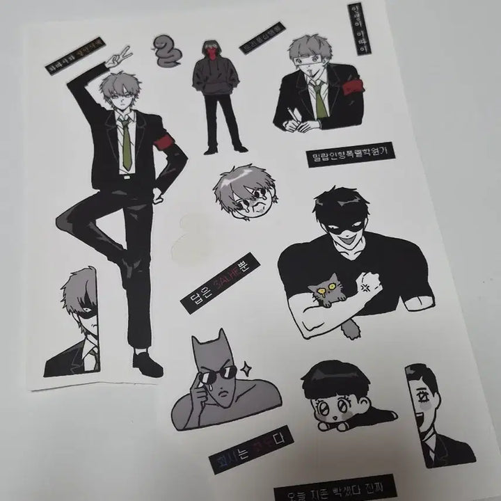 [BUNJANG] Millip Inhyeong Pokyeol Hakwonga Sticker / 밀랍인형폭렬학원가 스티커 양도