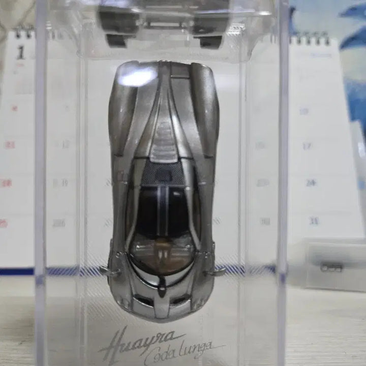 [BUNJANG] CM Model 1:64 Pagani Huayra Codalunga Diecast Model (Silver) / cm model 파가니 와이라 코달룽가 1:64 실버 단순개봉 미니지티