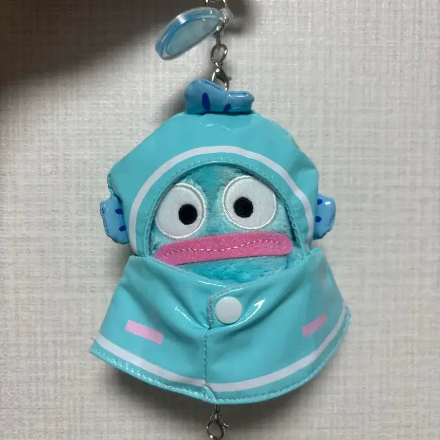 [BUNJANG] Sanrio Hangyodon Rainy Day Doll Keychain / 올리브영 산리오 레이니데이 인형 키링(한교동)