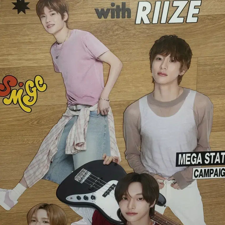 [BUNJANG] RIIZE Mega Coffee Poster / 라이즈 메가커피 포스터