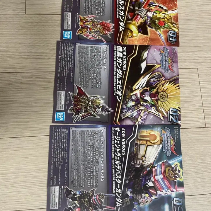 [BUNJANG] SD Gundam Snap-Fit Kit / SD 건담 가조립 판매합니다