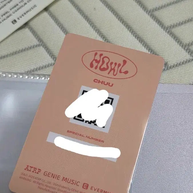[BUNJANG] LOONA Chuu Lightstick Photocard Set / 이달소 츄 응원봉 포카 등 총 3종