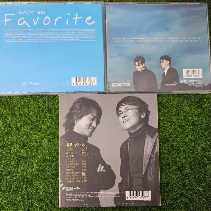 [BUNJANG] Yurisangja 3rd, 6th, 8th Album Bundle Set (Opened CD) / 유리상자 3장일괄 개봉cd 3집 6집 8집