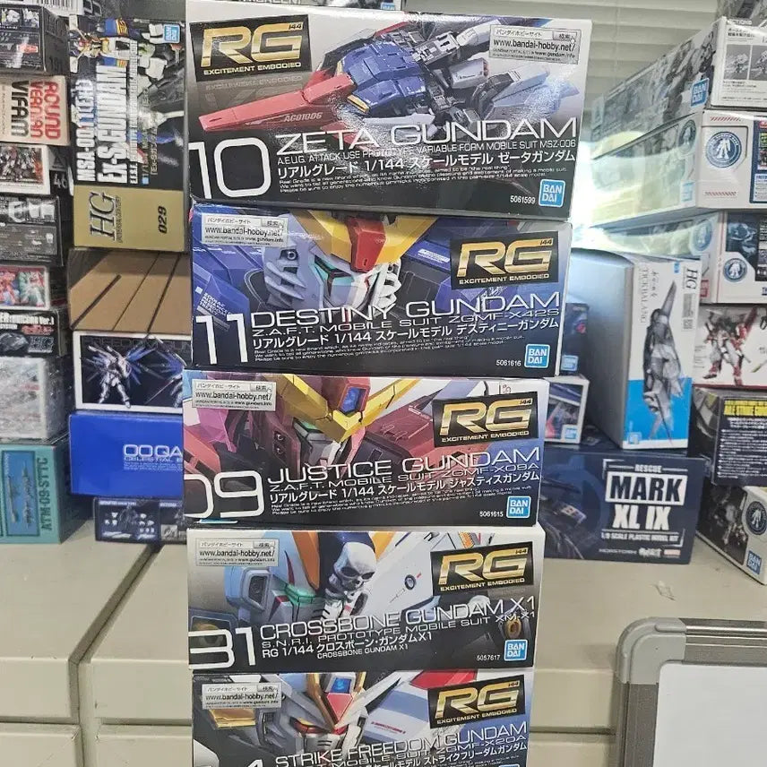 [BUNJANG] Gundam RG Series Model Kit Bundle / RG시리즈 묶음판매합니다