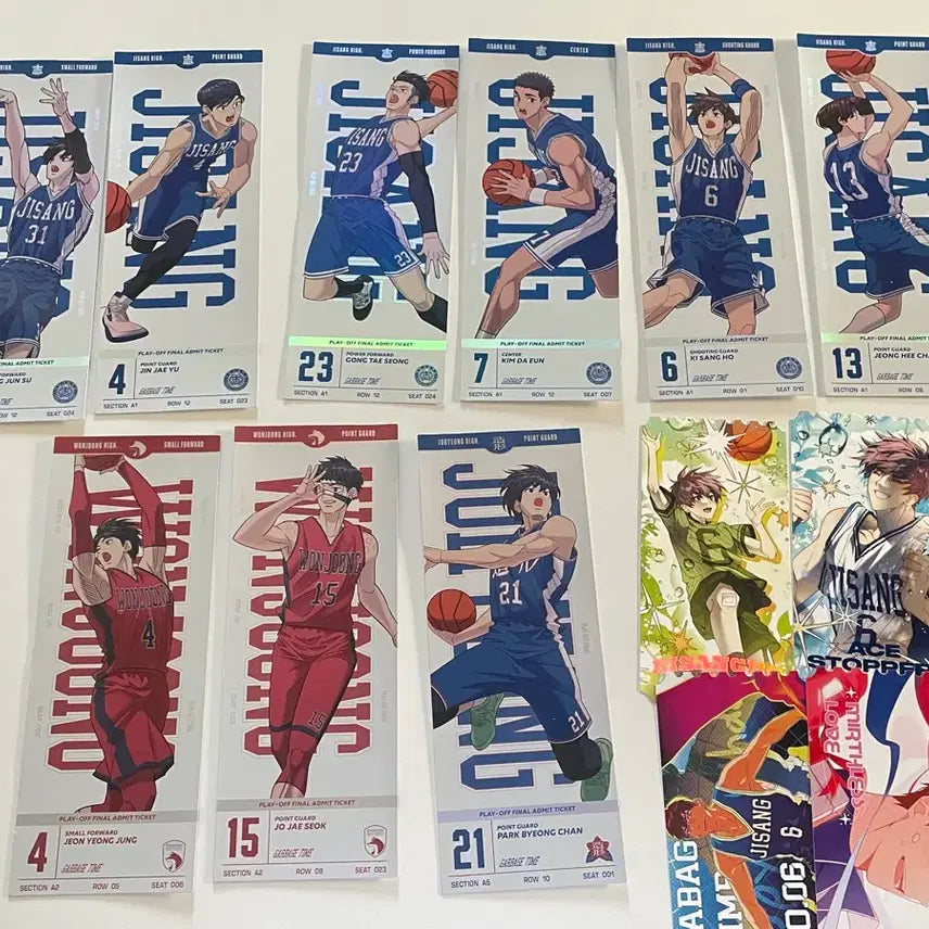 [BUNJANG] Garbage Time Player Ticket Bundle Set / 가비지타임 선수 티켓 일괄 판매