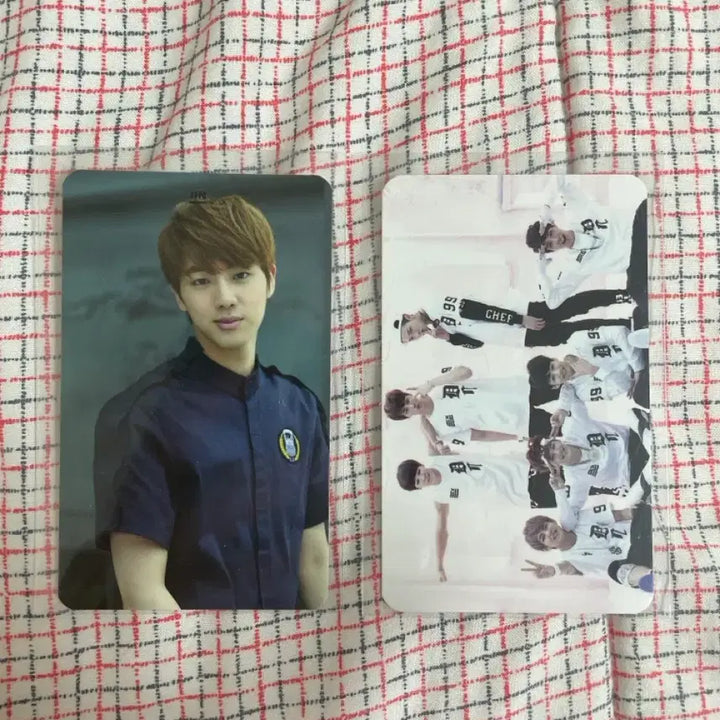 [BUNJANG] BTS Jin + Group Photocard Set / 방탄 bts 엔오 석진 + 단체