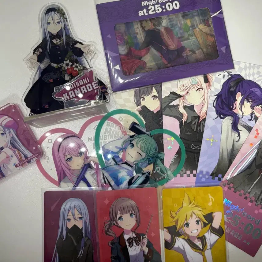 [BUNJANG] Project Sekai Kanade Goods Set / 프로젝트 세카이 카나데 굿즈 세트