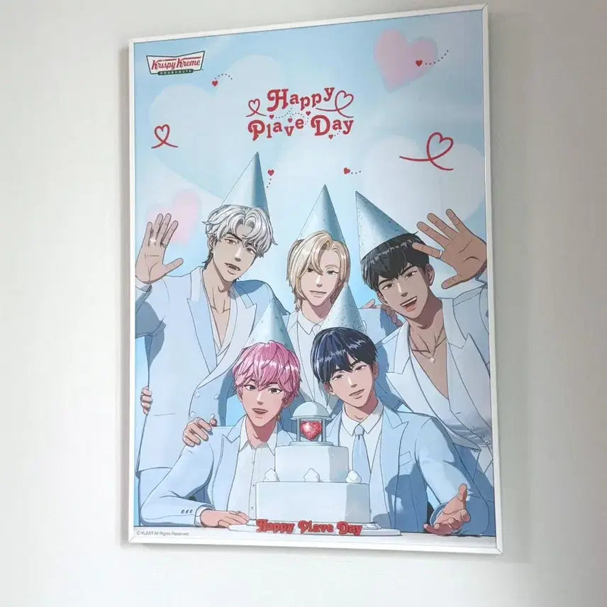 [BUNJANG] Pleiades Krispy Kreme Note Sticker / 플레이브 크리스피도넛 노트스티커