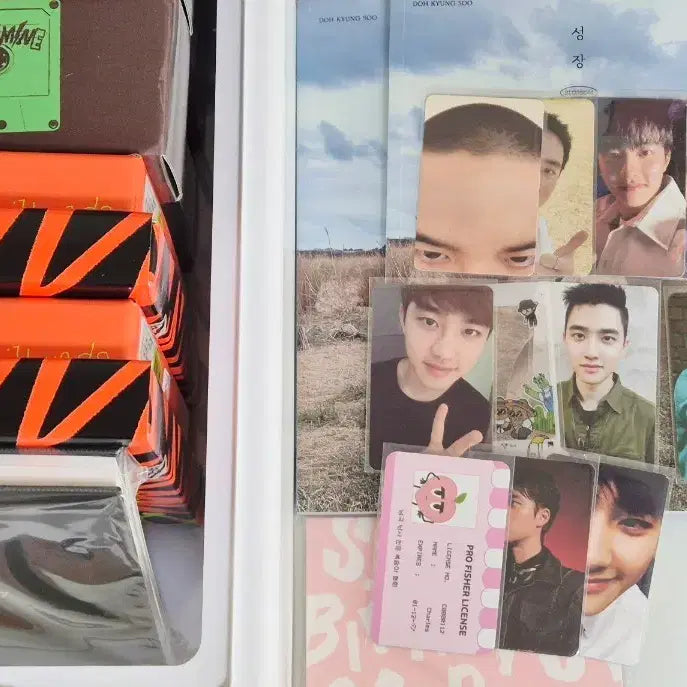 [BUNJANG] EXO D.O. Album Bundle Set Photocard / 엑소 도경수 앨범 포카 등 일괄 양도