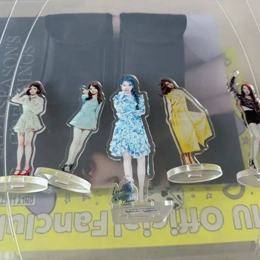 [BUNJANG] IU Acrylic Stand Set (5 Types) / 아이유 아크릴 스탠드 5종