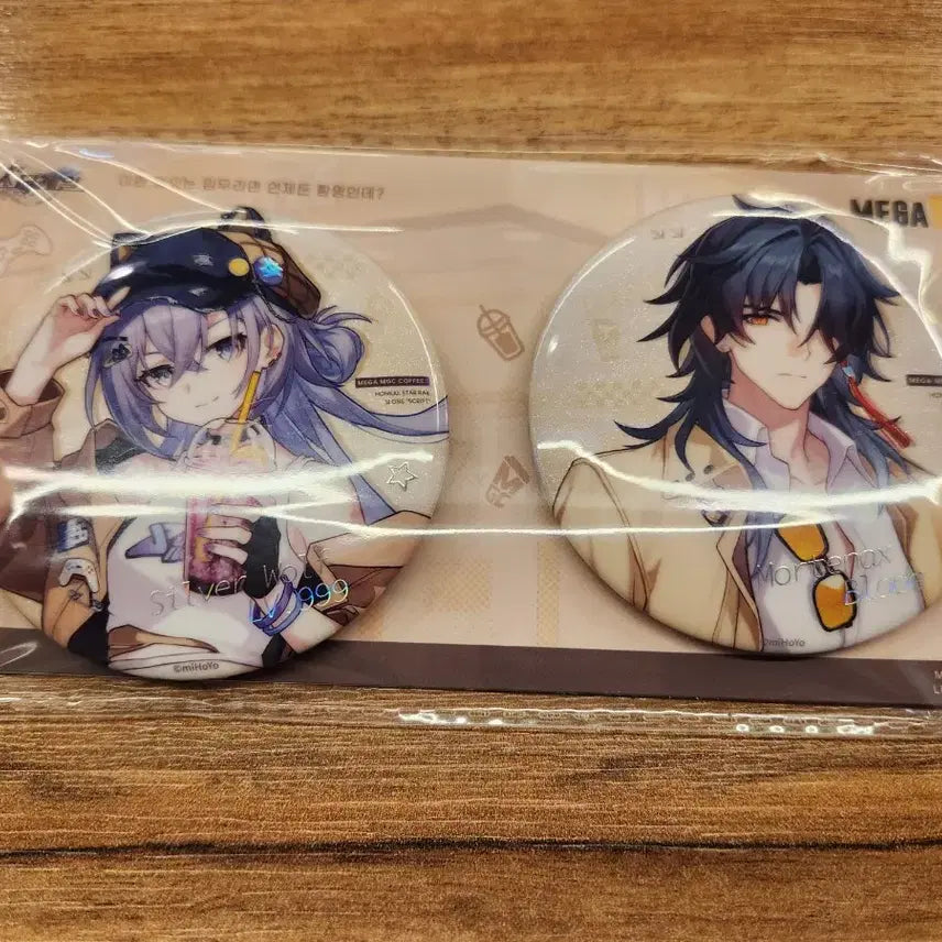 [BUNJANG] Honkai: Star Rail Mega Collab Can Badge / 붕괴 스타레일 메가콜라보 캔뱃지