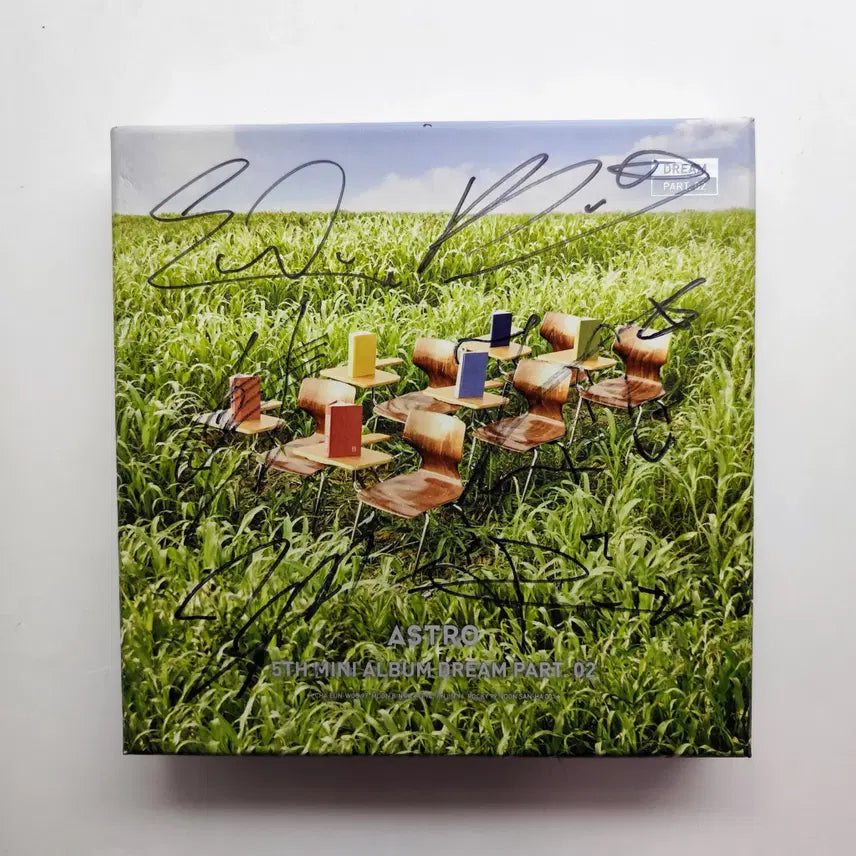 [BUNJANG] ASTRO Signed Dream Part.02 Wind Version Album / [친필사인/풀구성] 아스트로 미니 5집 Dream Part.02 Wind 버전 사인반
