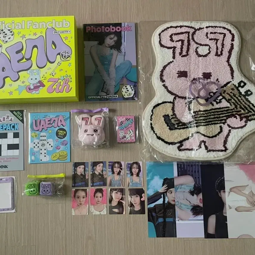 [BUNJANG] IU 7th UENA Membership Kit POB / IU 아이유 팬클럽 유애나 7기 FC 멤버쉽 키트 특전 미사용