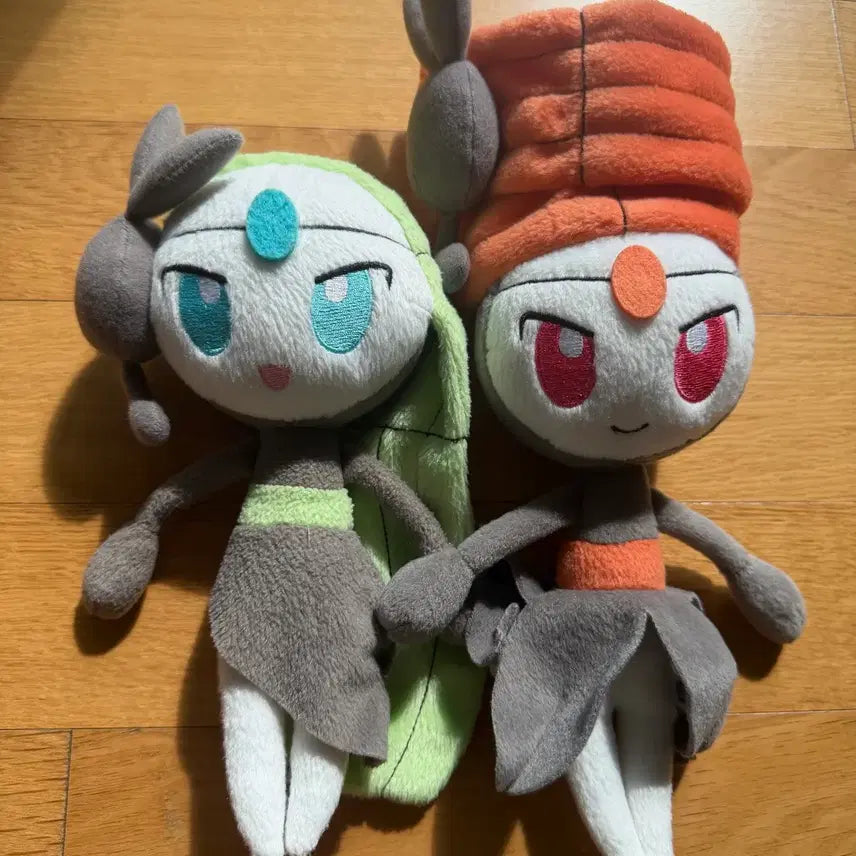 [BUNJANG] Pokemon Meloetta Voice Form Step Form Classic Doll Bundle Set / 오늘만 이가격 포켓몬스터 메로엣타 보이스폼 스텝폼 고전인형 일괄