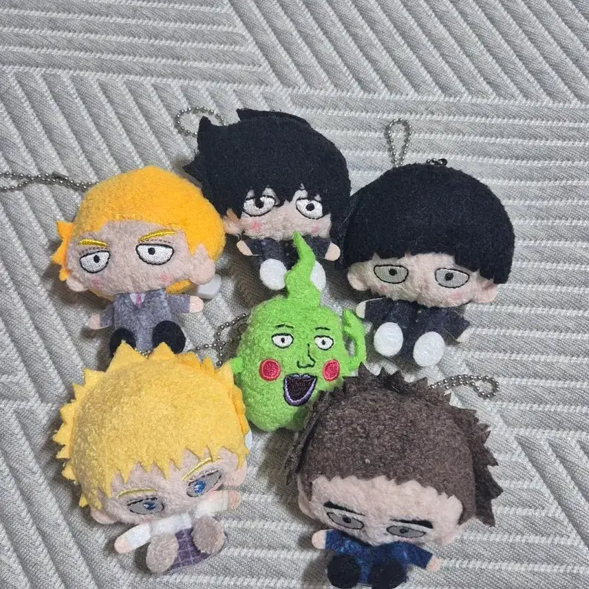 [BUNJANG] Mob Psycho 100 Plushie Bundle Set (No Box) / 모브사이코100 봉제 인형 일괄판매 박스 없음
