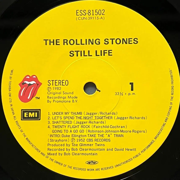 [BUNJANG] Rolling Stones Still Life LP (Japanese First Pressing) / LP : Rolling Stones - Still Life