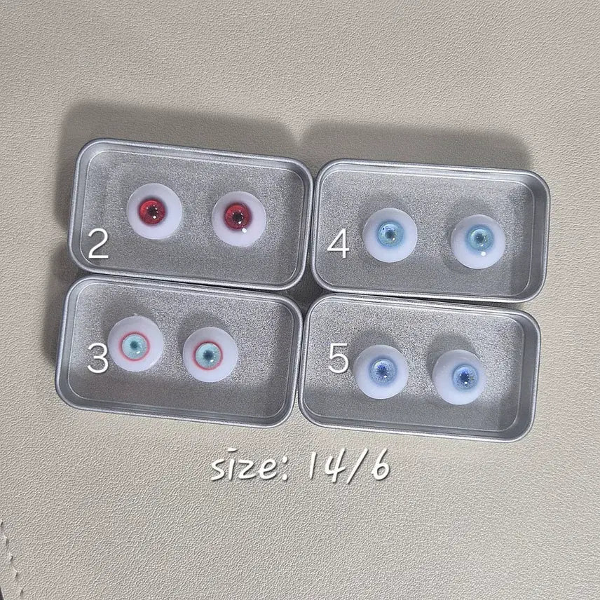 [BUNJANG] 14mm Ball Jointed Doll Eyes / 14mm 구관 인형 구체관절인형 안구 눈알