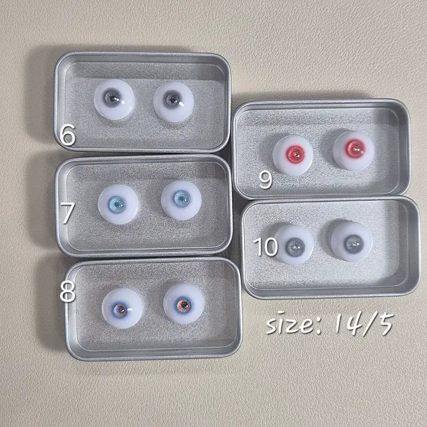 [BUNJANG] 14mm Ball Jointed Doll Eyes / 14mm 구관 인형 구체관절인형 안구 눈알