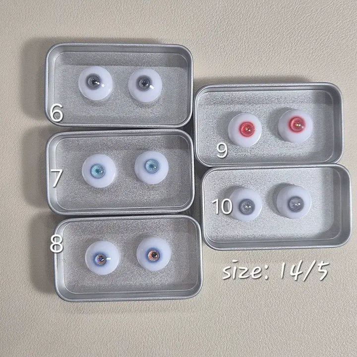[BUNJANG] 14mm Ball Jointed Doll Eyes / 14mm 구관 인형 구체관절인형 안구 눈알