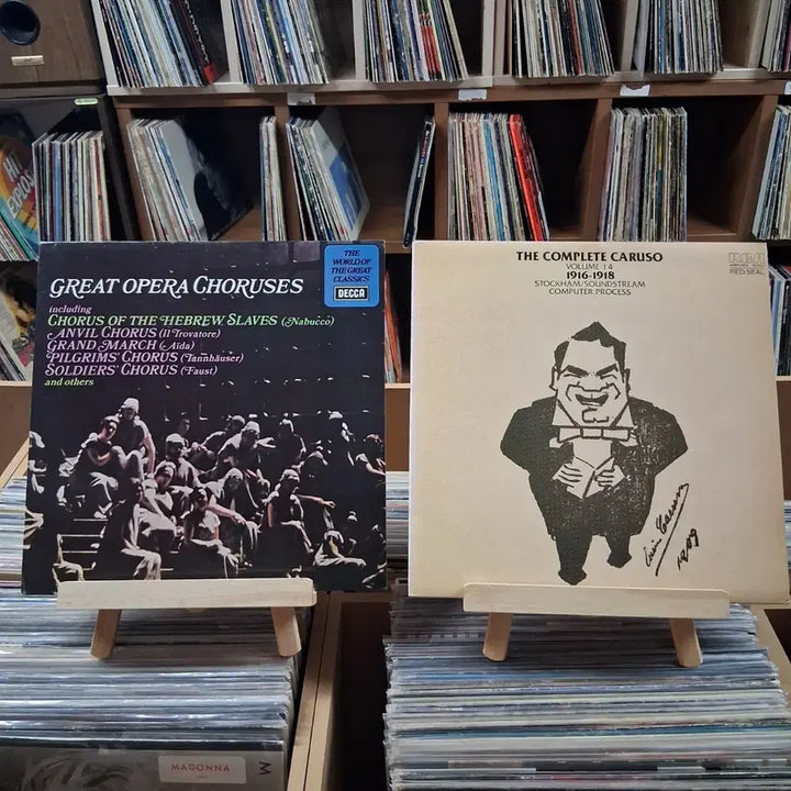 [BUNJANG] Great Opera Chorus and Caruso LP Bundle Set / 그레이트 오페라 와 카루소 LP 일괄 할인
