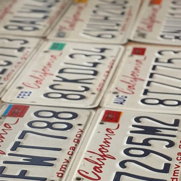 [BUNJANG] California License Plate 9DWL371 / 미국 현지 번호판 캘리포니아주 판매 9DWL371