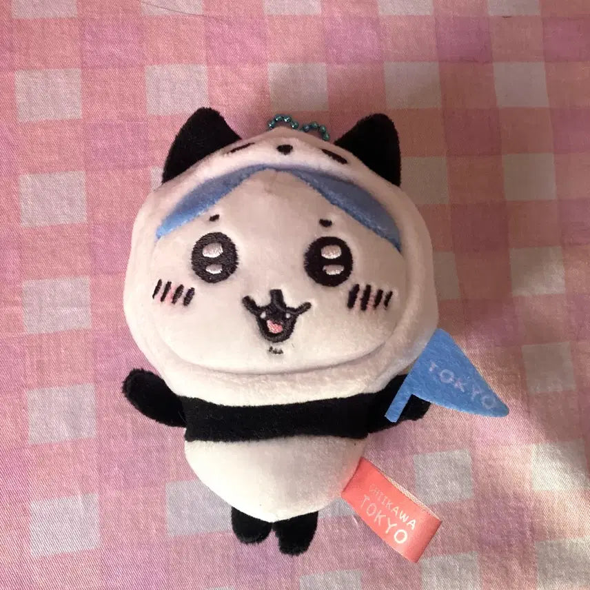 [BUNJANG] Hachiware Tokyo Limited Edition Panda Keyring / 정품) 하치와레 도쿄 지역한정 팬더 키링