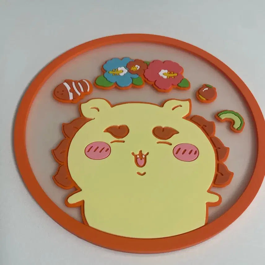 [BUNJANG] Chiikawa "Monjakui" Shisa Coaster (Lightly Opened) / (단순개봉보관)치이카와 먼작귀 시사 코스터