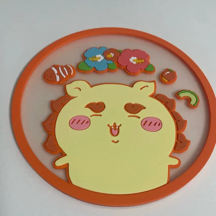 [BUNJANG] Chiikawa "Monjakui" Shisa Coaster (Lightly Opened) / (단순개봉보관)치이카와 먼작귀 시사 코스터