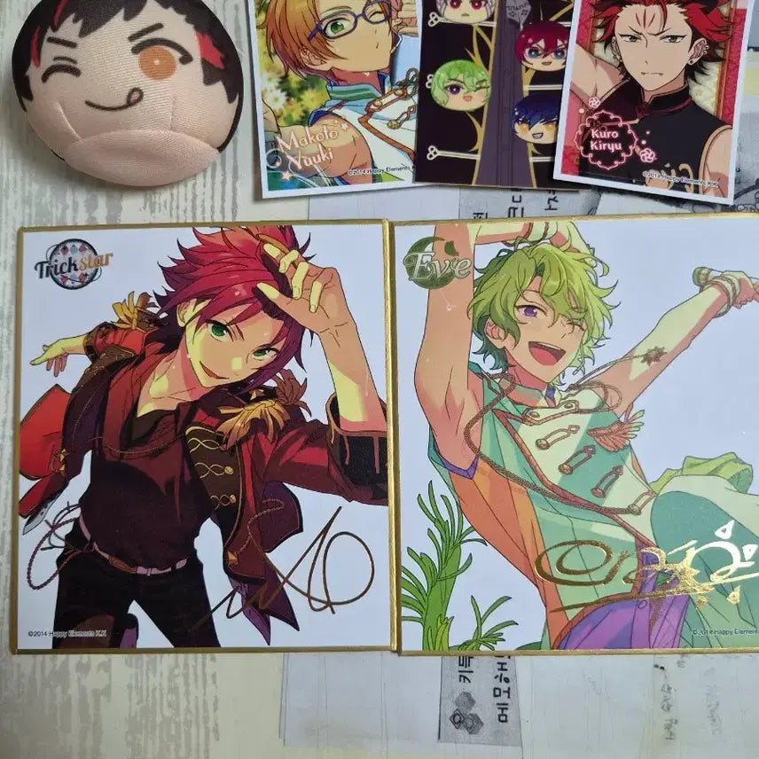 [BUNJANG] Ensemble Stars! Shikishi &amp; Manju Bundle Set / 앙스타 색지,만쥬 일괄 판매합니다.