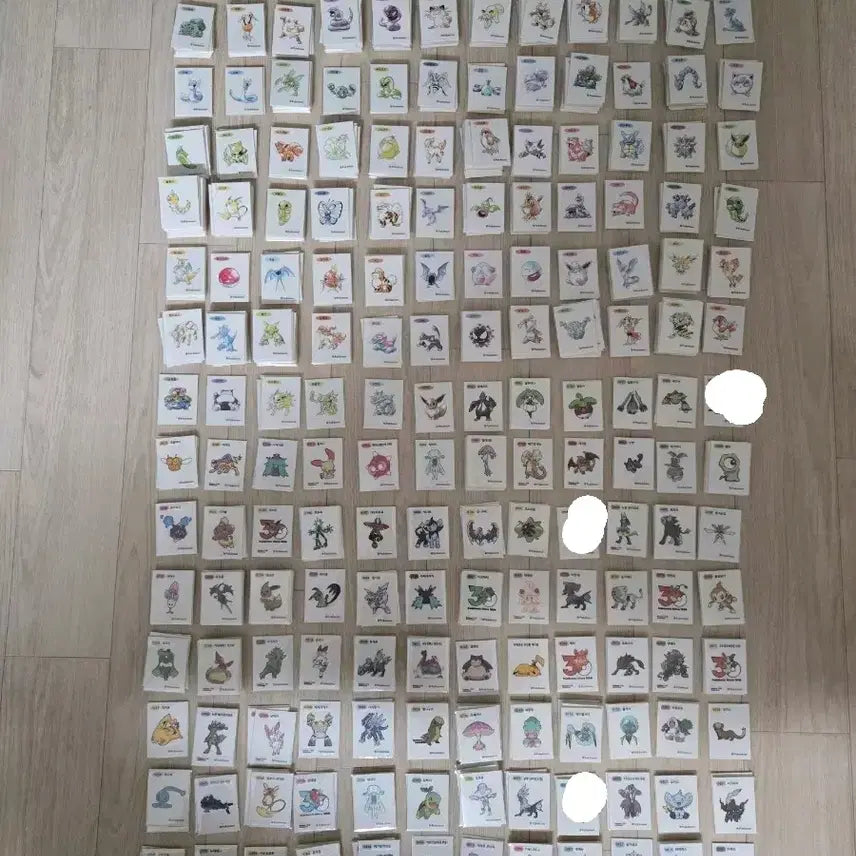 [BUNJANG] Pokemon Artwork Season 5 Stickers / 포켓몬 아트워크 시즌5  띠부씰 판매