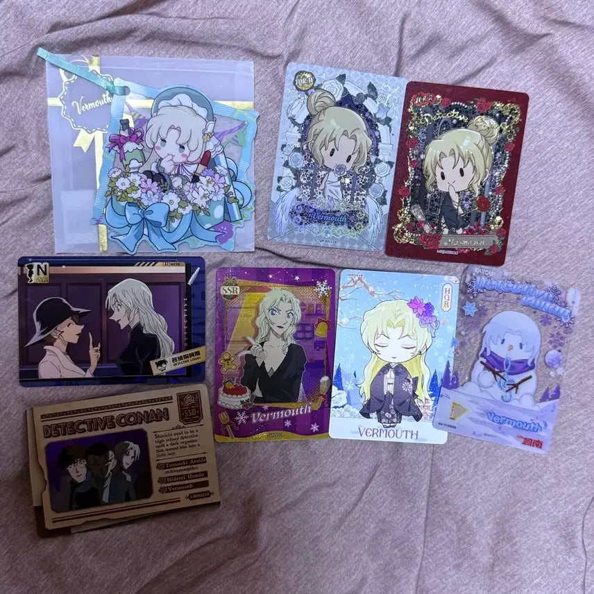[BUNJANG] Detective Conan China Card Bookmark KAYOU Lenticular Bundle Set / 명탐정 코난 중국 카드 북마크 KAYOU 포카 랜티큘러 일괄