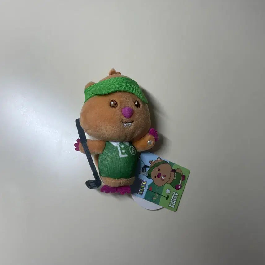 [BUNJANG] Pororo Rupi Golf Outfit Doll / 뽀로로 루피 인형