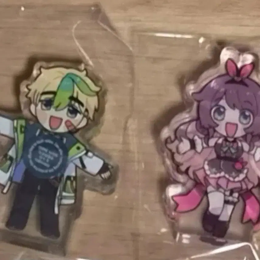 [BUNJANG] Character Acrylic Stand Set (2 Pieces) / 아크릴 코롯토 2개 세트 일괄