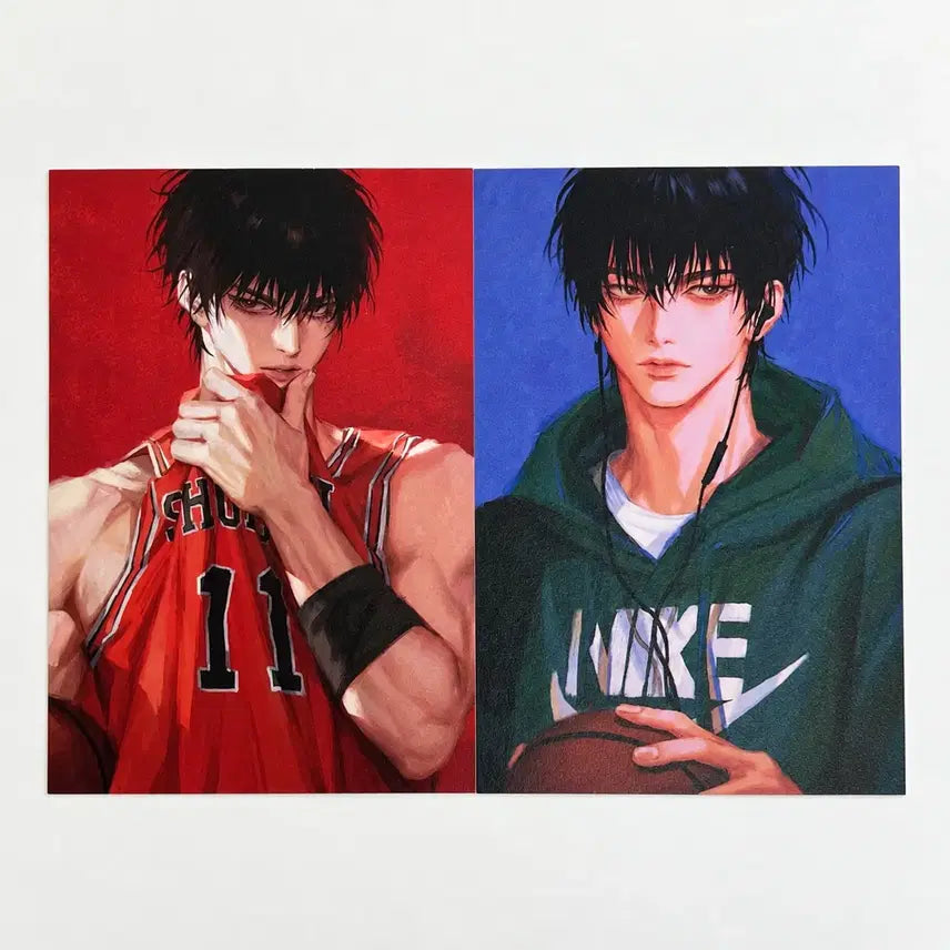 [BUNJANG] Slam Dunk Seotaeung Postcard / 슬램덩크 슬덩 농큐님 영큐님 북산 서태웅 엽서 굿즈