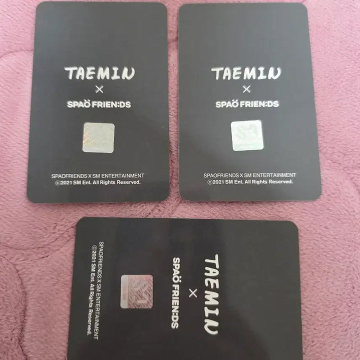 [BUNJANG] Taemin SPAO Photocard Set / 태민 스파오 3종포카