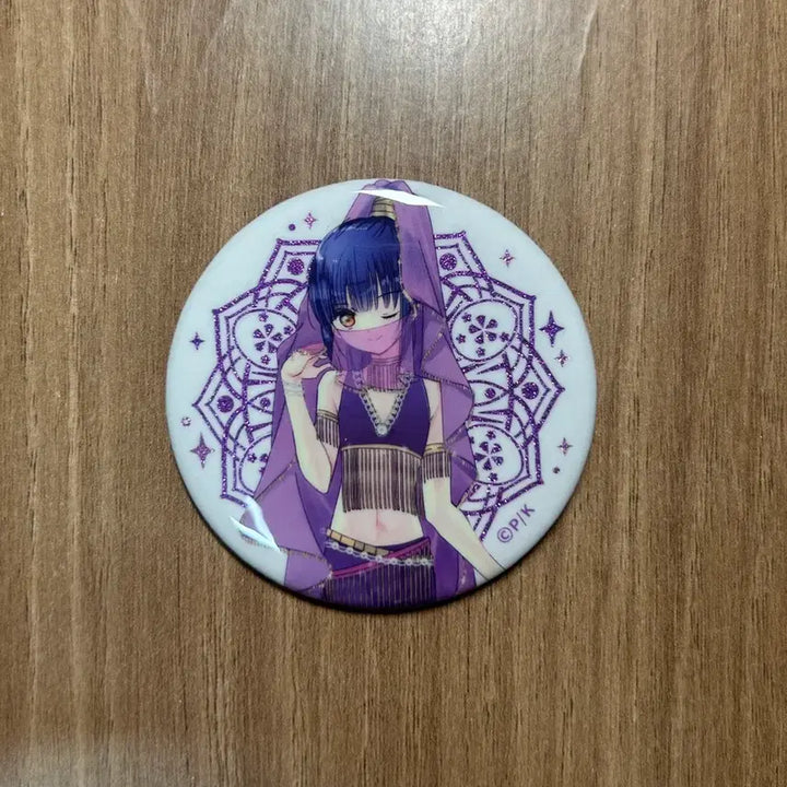[BUNJANG] Shugo Chara! Arabian Shiya Badge / 캐릭캐릭체인지 캐캐체 아라비안 시아 뱃지