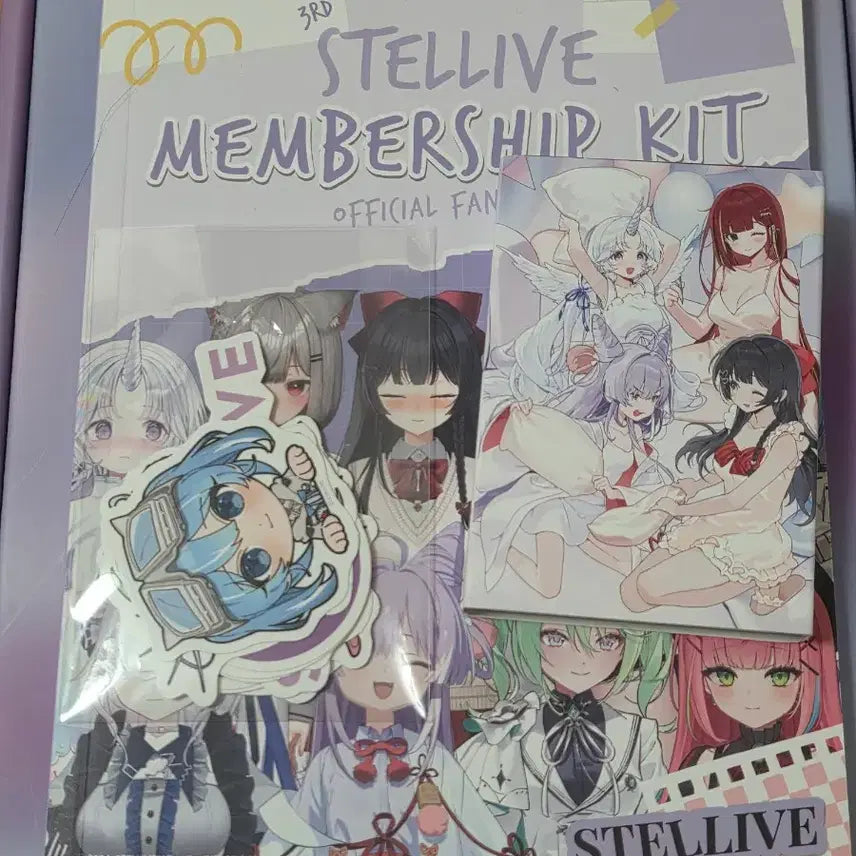 [BUNJANG] Stella Live 3rd Generation Membership Kit / 스텔라이브 3기 멤버십 키트