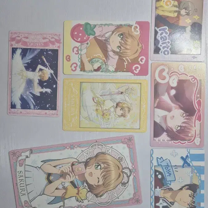 [BUNJANG] Cardcaptor Sakura Paper Goods &amp; Photocard Set / 카드캡터 체리 포카 및 지류 굿즈