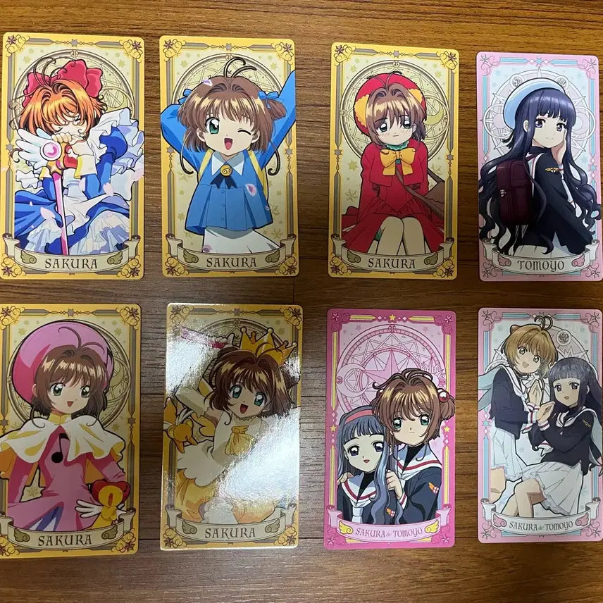 [BUNJANG] Cardcaptor Sakura Arcana Set (8 Types) / 카드캡터사쿠라/체리 아르카나 8종 세트