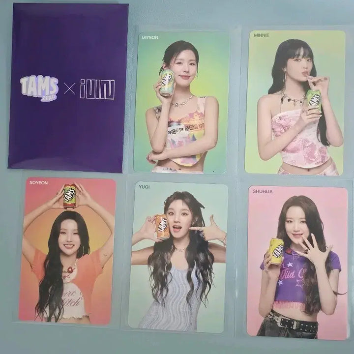 [BUNJANG] (G)I-DLE TOMS ZERO Photocard Set / 아이들 탐스제로 포토카드