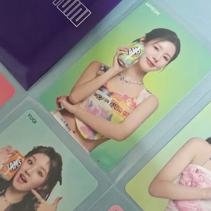 [BUNJANG] (G)I-DLE TOMS ZERO Photocard Set / 아이들 탐스제로 포토카드