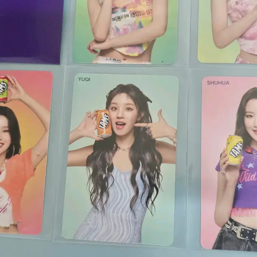 [BUNJANG] (G)I-DLE TOMS ZERO Photocard Set / 아이들 탐스제로 포토카드