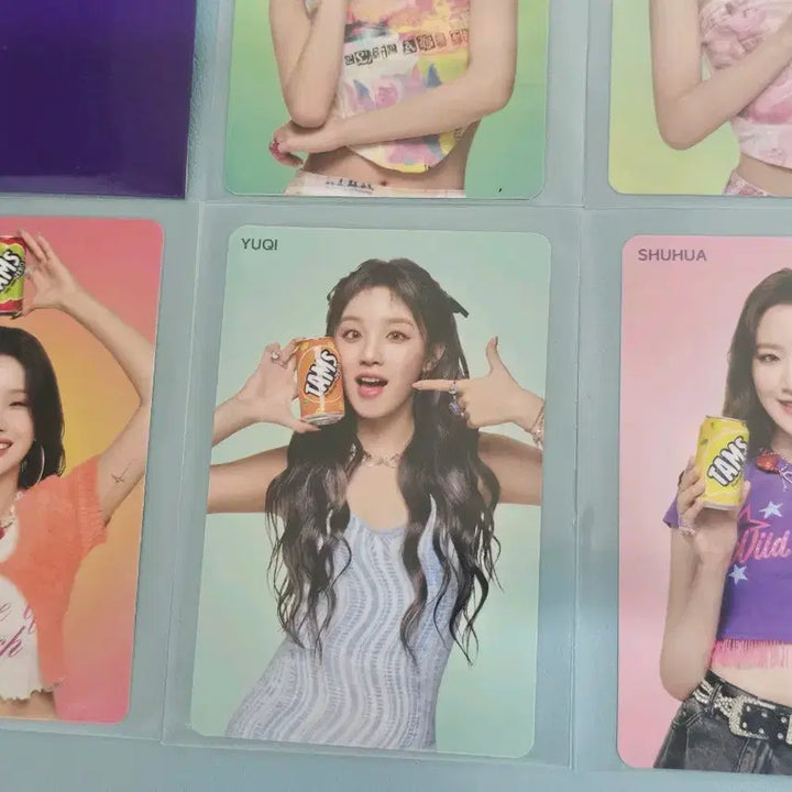 [BUNJANG] (G)I-DLE TOMS ZERO Photocard Set / 아이들 탐스제로 포토카드