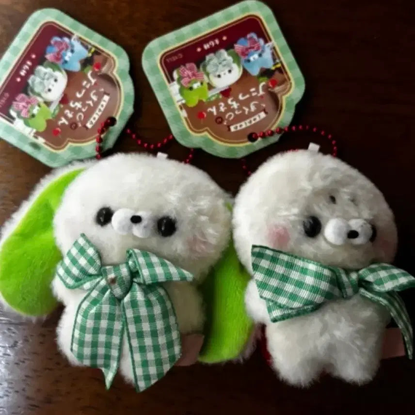 [BUNJANG] Scout Touch Ribbon Seal Rabbit Plush Keychain - Bundle Set / 일괄 yell 스쿳토타치상 메론소다 물범 롭이어 토끼 인형 키링
