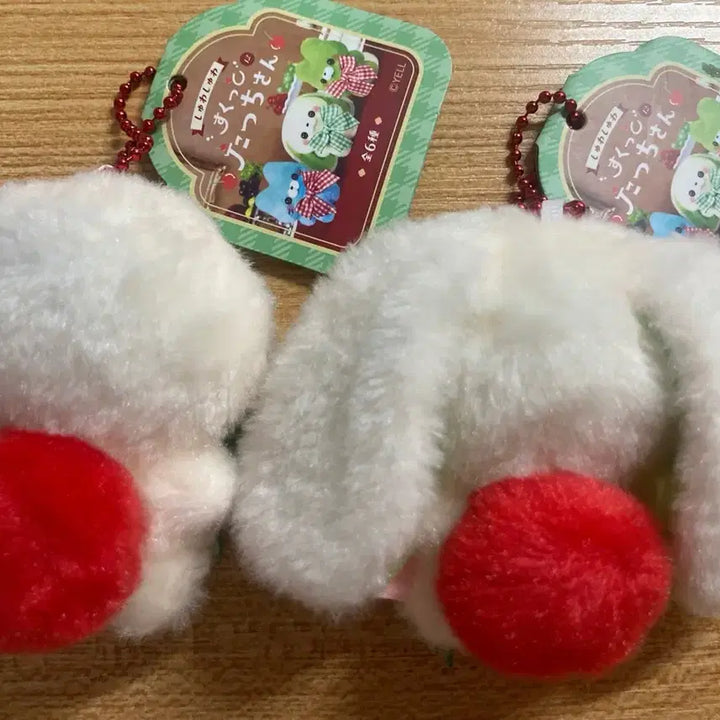[BUNJANG] Scout Touch Ribbon Seal Rabbit Plush Keychain - Bundle Set / 일괄 yell 스쿳토타치상 메론소다 물범 롭이어 토끼 인형 키링
