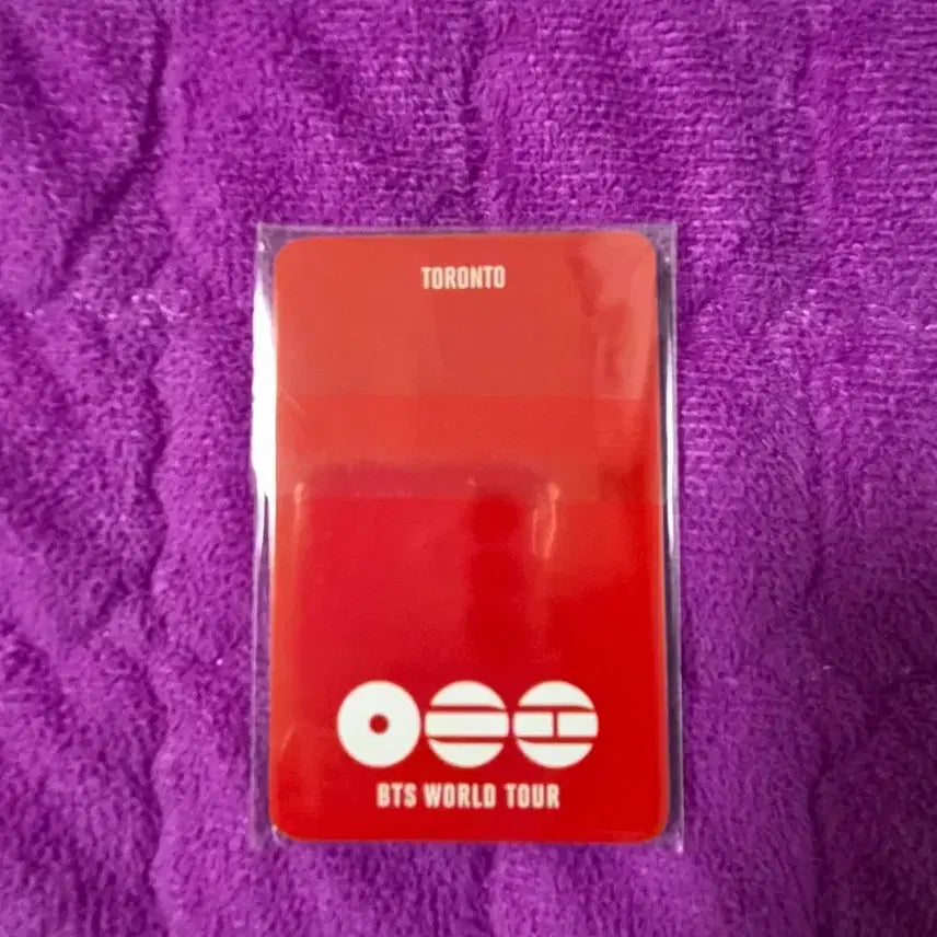 [BUNJANG] BTS ARMY ZONE Photocard Sealed / BTS 방탄 콘서트 아미존 포카 미개봉 (토론토)